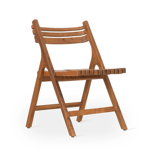 Plygu - Teak Dining Chair, Fixed, Sale